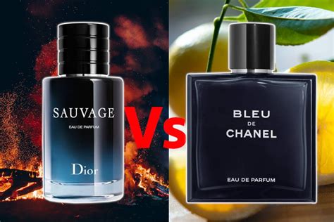 bleu de chanel vs dior sauvage elixir|Dior vs Chanel perfume.